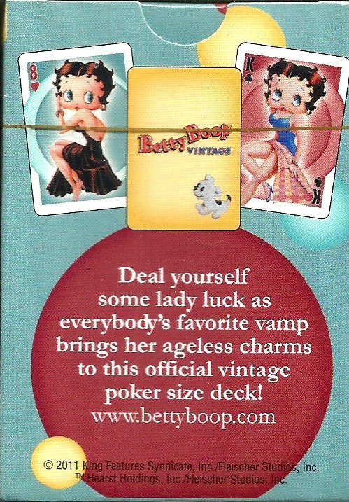 BETTY BOOP Deck of Playing Cards NEW//SEALED
