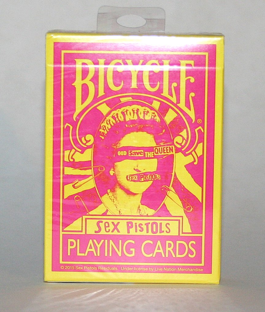 BICYCLE SexPistols Playing cards Brand new Sealed 