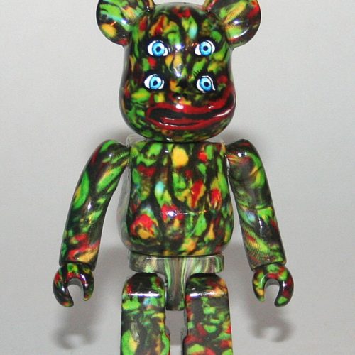 BEARBRICK 100% A Bathing Ape x Medicom Toy BAPE Camo 28th Anniversary